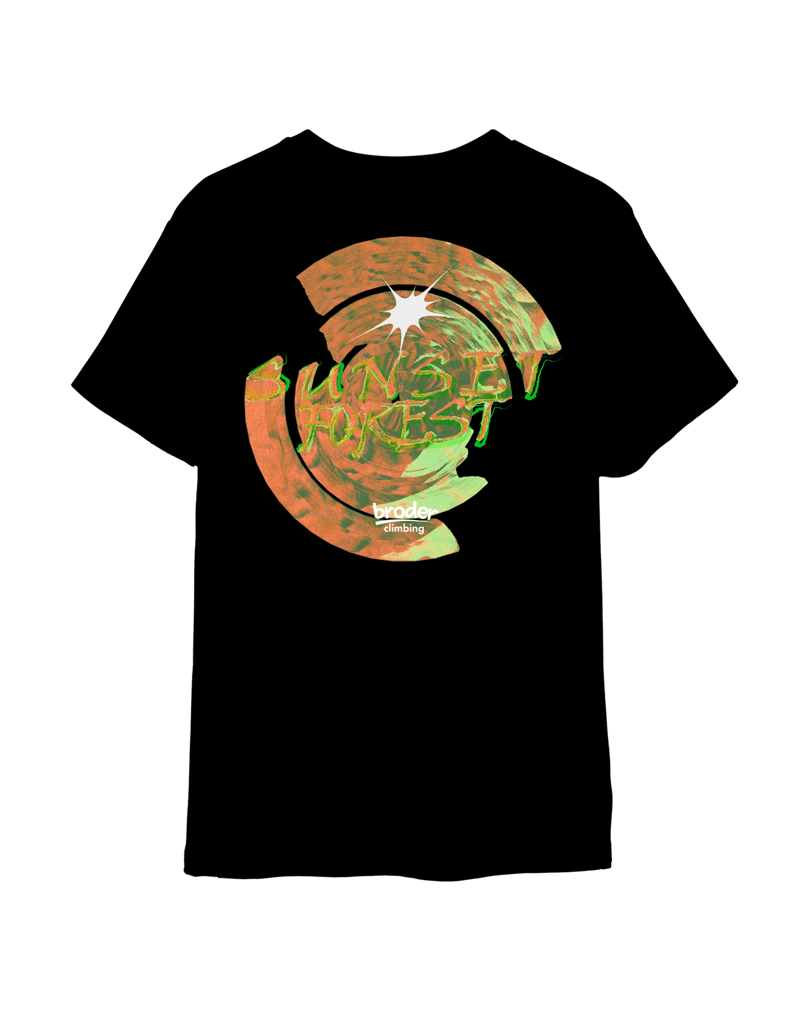 Sunset tee back